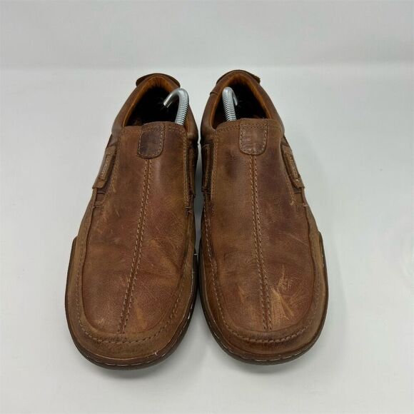 Pikolinos Men's San Telmo Brown Leather Slip-On Loafers EU 44 (US 10-10.5) - Picture 5 of 16